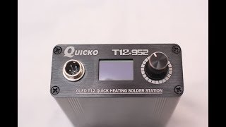 Обзор и тестирование паяльной станции Quicko T12952 на картриджахжало Т12 [upl. by Ulrica60]