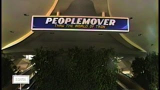 Disneyland Peoplemover  1990 [upl. by Gladis]