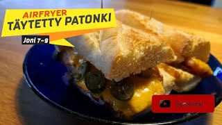 Airfryer täytetty patonki [upl. by Peirce]