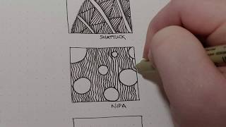 How to Draw Zentangles  One Zentangle a Day  Day 4 [upl. by Aerb]