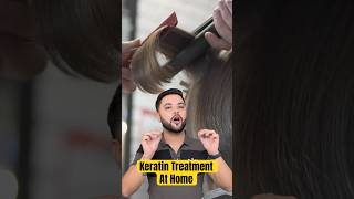 DIY Keratin Treatment at Home with Natural Ingredients Long amp Straight Hair [upl. by Aekal]