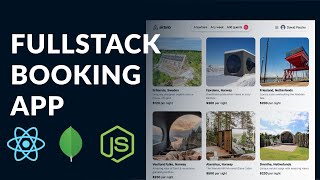 Build a Fullstack Booking App using MERN mongo express react node [upl. by Yznyl537]