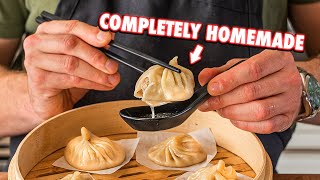 Easy Authentic Soup Dumplings Xiaolongbao [upl. by Yeslah]