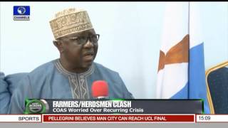 Defence Ministry Visits Gov Al Makura Over Farmers Herdsmen Clash [upl. by Nivrad]