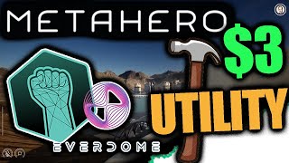 Everdome 45x Launch Metahero 3 UTILITY Price Prediction  HERES WHY IM NEVER SELLING [upl. by Orelie236]