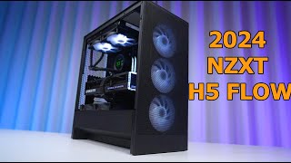 2024 NEW NZXT H5 FLOW minimalist and aesthetic style Feel the charm of details [upl. by Giah304]