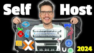 HomeLab Services Tour 2024  What Am I Self Hosting [upl. by Xirdnek]