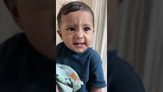 Jasons first reaction after tasting the lemon 🍋 trendingshorts babyreaction babyjason [upl. by Fisa]