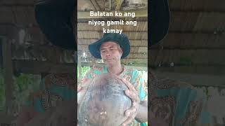 balatan ko Ang niyog gamit ang kamay [upl. by Guillemette]