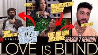 CRAZY RAMSES EXPOSES MERISSA FOR SWITCHING UP ON HIM  NICK VIAL  LOVE IS BLIND S7 [upl. by Gorges]