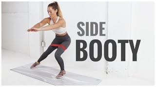 Standing SIDE BOOTY Hip Dip Workout  Mini Band [upl. by Meredith]