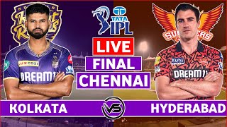 IPL 2024 Live Kolkata Knight Riders v Sunrisers Hyderabad Live  KKR v SRH Live Scores amp Commentary [upl. by Annoyk]