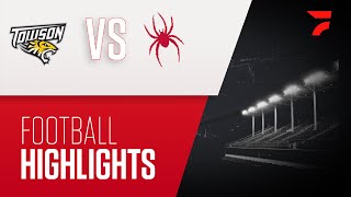 Highlights Towson vs Richmond Football  2024 CAA [upl. by Nytsrik]