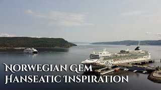 Hanseatic Inspiration Norwegian Gem  Saguenay  4K [upl. by Nahseez]