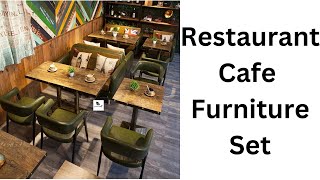 Restaurant Café Furniture Set [upl. by Nimzay]