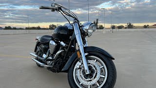 2004 Yamaha XV1700 Road Star Midnight Edition review and ride with 060 and burnouts [upl. by Druci421]