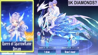 Gacha Queen Of Sparrowflame LEGENDARY SKIN 【Garena Speed Drifters】 [upl. by Hayifas]