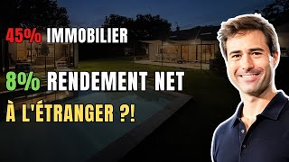 Mon Portefeuille Immobilier Dévoilé  45 de mon Patrimoine Rentabilité Surprenante à lÉtranger [upl. by Assirod]