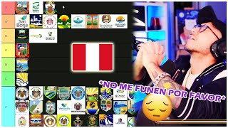 ZEIN HACE SU TIER LIST DE LOS DISTRITOS DE LIMAPERÚ  TIENE MIEDO A QUE LE FUNEN [upl. by Yetah]