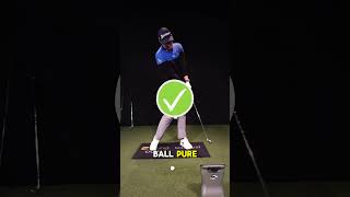 Stop Fatting Your Iron Shots  Simple Golf Swing Lesson [upl. by Haeel]