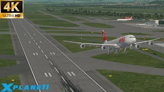 XPlane 11  Plane Takeoff  Landings Compilation 48  4K [upl. by Chrissie255]