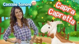 🐑 Capra capretta  Balliamo con Greta  Coccole Sonore [upl. by Ennaed]