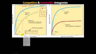 pharm4  ReceptorEffector and Spare Receptors Competitive Irreversible amp chemical Antagonists [upl. by Nnaarat718]