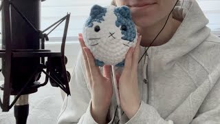 ASMR Cozy Whisper Ramble  Exciting Channel Update and Crochet With Me [upl. by Bolger548]