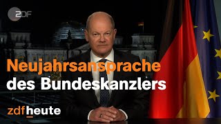 Neujahrsansprache von Bundeskanzler Olaf Scholz [upl. by Ottilie205]