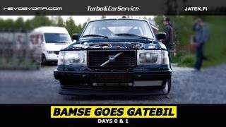 Bamse Goes Gatebil  Days 0 amp 1 [upl. by Godliman]