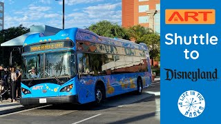 ART Shuttle to Disneyland  Full Ride amp Ticket Explanation  Anaheim Regional Transportation [upl. by Noscire767]