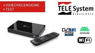 Telesystem T2 UP Il Decoder Android con a bordo digitale terrestre DVBT2 Rendi smart la tua TV [upl. by Htor]