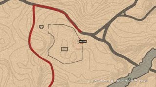 Red Dead Online Collectables Locations Arrowheads Crude Arrowhead 1 Fort Riggs [upl. by Solley]