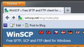 How to obtain WinSCP [upl. by Noelani]