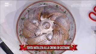 Torta morbida ai marroni  È sempre mezzogiorno  29112023 [upl. by Aimek437]