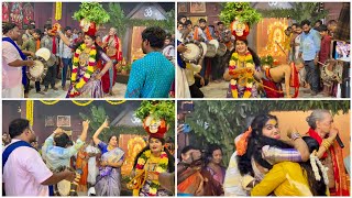 Jogini Shyamala Bonam At Sri Vana Durga Raja Rajeshwari Temple  Jogini Shyamala Sigamshyamalabonam [upl. by Clabo215]