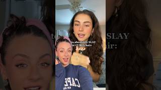 TRYING THE VIRAL CURLYWAVY HAIR ROUTINE 😱 ib ashleylamarcaa hair [upl. by Nosrak]