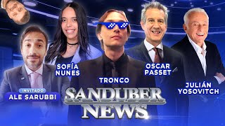 Sanduber News Tronco Sarubbi Passet Yosovitch y Sofia [upl. by Silvanus]