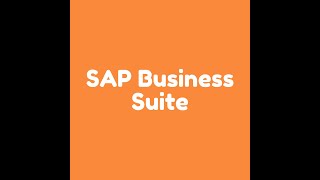 SAP Business Suite [upl. by Yelsna873]