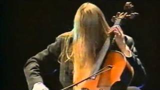 Apocalyptica  South of Heaven Live in Sofia 1999Antero Gets nuts while playing oo Slayer Cover [upl. by Gambrill]