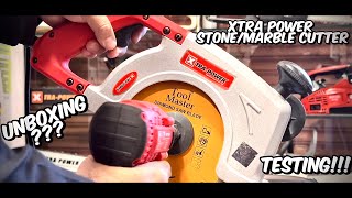 XTRA POWER STONEMARBLE CUTTER  XTRA POWER TOOLS powertools xtrapower [upl. by Lohcin]