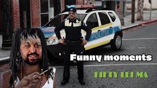 DOMNU POLITIST FIFTY LEI SPARGE CASE  FUNNY MOMENTS 1 [upl. by Sibie]