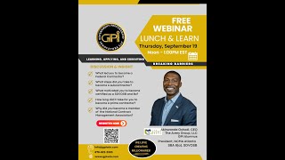 Lunch and Learn Featuring Akinwande Oshondi AO [upl. by Bertrand]