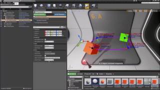 UE4 Path Follow  Physics Simulated Components [upl. by Bower]