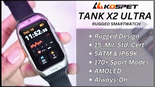 KOSPET Tank X2 Ultra Unboxing amp Testing out ALL FEATURES [upl. by Nilorac]