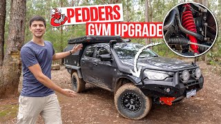 2022 Isuzu DMAX Pedders Suspension  GVM Upgrade  Full testing and review [upl. by Ynnaf]