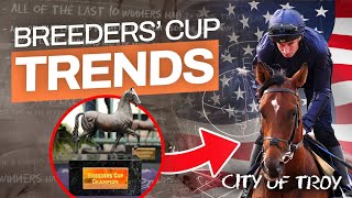 BREEDERS CUP TRENDS amp TIPS TO HELP YOU WIN [upl. by Mureil]