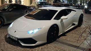 Supercars in Istanbul  812 Superfast V10 Audi R8 Lamborghini Huracan amp More [upl. by Genevra122]