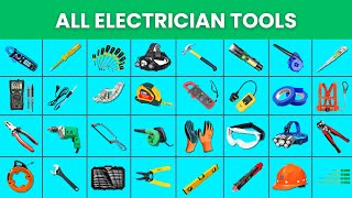 Electrician Tools Names and Pictures  Basic Electrical Tools  Hand Tools with Images [upl. by Hnoj92]