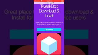 How to TweakBox latest version install for iPhone iPad [upl. by Rex22]